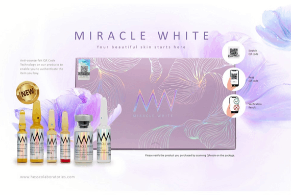 60000mg Intravenous Miracle White Glutathione Injection Bulk For Skin Brightening