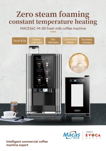 Commercial Best Fresh Milk Coffee Vending Machine In Coffee Shop
