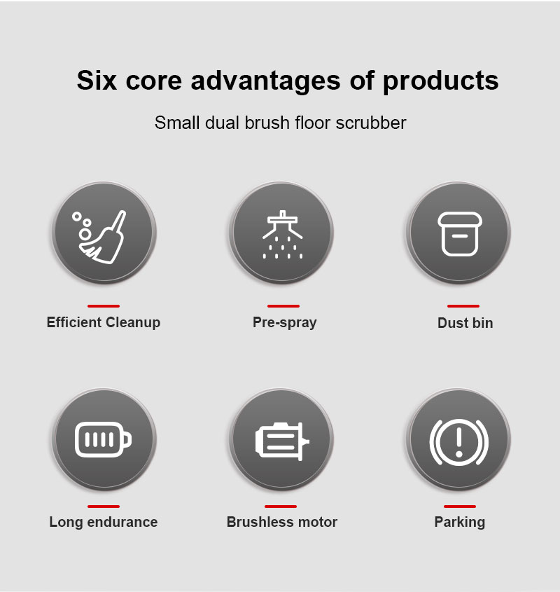High Quality Electric Commercial Self-propelled Floor Sweeper 8000㎡/h Cleaning Efficiency Road Sweeper Machine