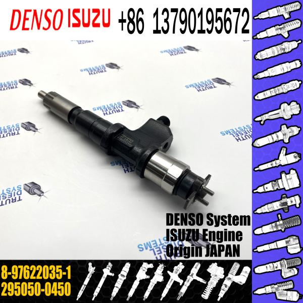 Rail Fuel Injector Assembly 295050-0450 295050-0451 8-97622035-2 8-97622035-0 8-97622035-1 For ISUZU