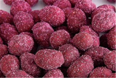 Petisco revestido do amendoim da batata roxa, amendoins revestidos doces deliciosos nenhum pigmento