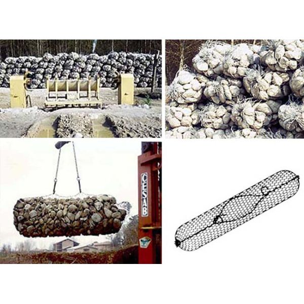 Gabion Sack - Corrosion Resistance Cylindrical Stone Bag