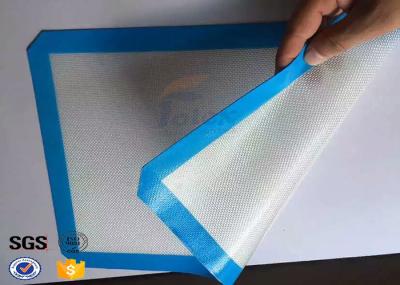 Da fibra de vidro forro reusável do forno do silicone da esteira do cozimento do silicone da vara não