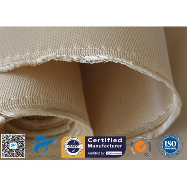 ткань стеклоткани ткани 1200℃ кремнезема Веаве Твилл креста 1200г/м2 Брауна высокая