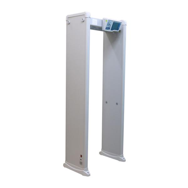 Indoor / Outdoor Commercial Deep Search Metal Detector Archway 6 Zones Intelligent Alarm