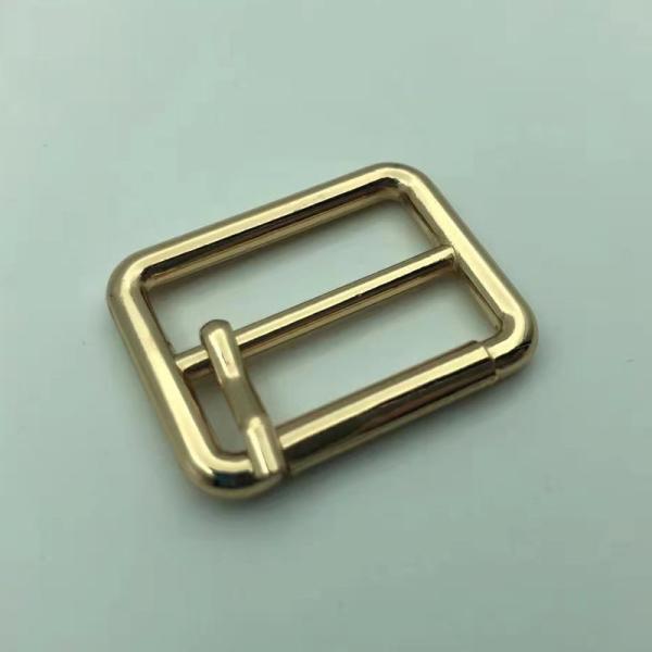 Golden Needle Point L25MM Custom Brass Belt Buckles plating finishing