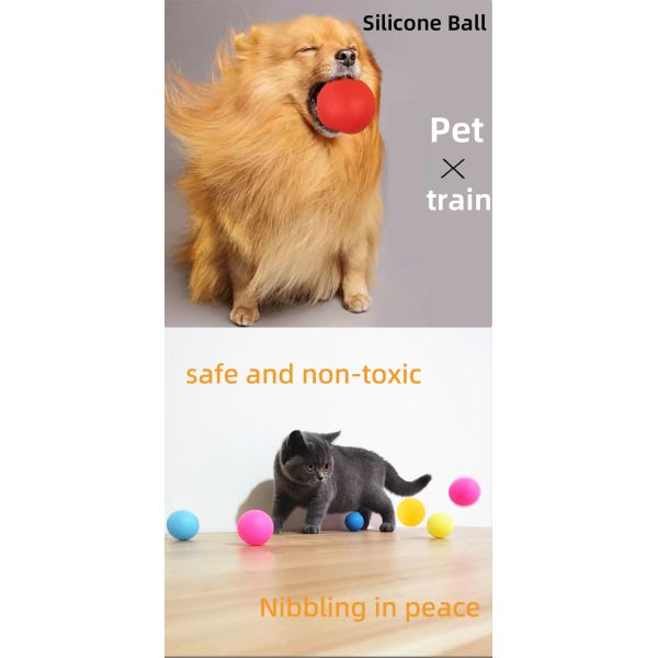 Pet Play Essential Solid Silicone Balls Elasticity Included Size 2mm 22mm Moulding Service Offered