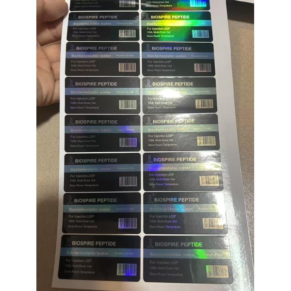 NAD+500 And NAD+250 10ml Vial Labels Subcutaneous Injection Glass Vial Labels