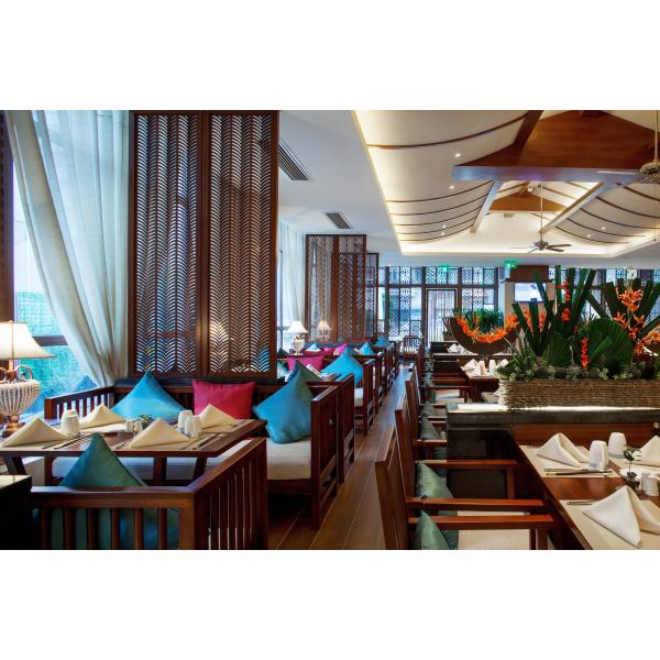 Курорт мебели Gleville Юго-Восточной Азии подгонял деревянные наборы столовой