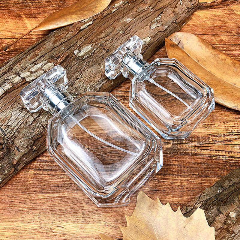 Изготовленный на заказ роскошный квадрат 50ml 100ml распыляет бутылку упаковки духов флакона духов стекла