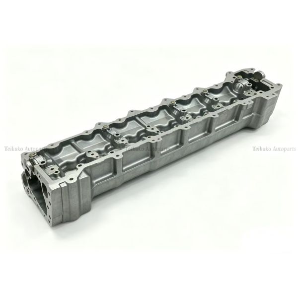 Die-cast One-piece Camshaft Housing Including Integrated Oil Passages Part Number 11103-E0080 11103-E0230 Engine Component