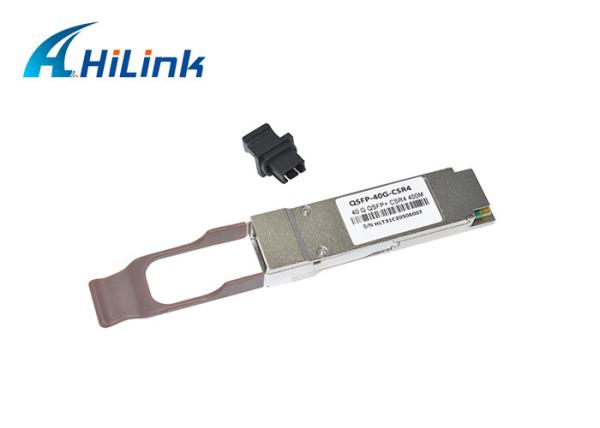 MMF 850nm 400M MPO Qsfp Optical Transceiver Hilink Compatible 40G CSR4 40GBASE-CSR4