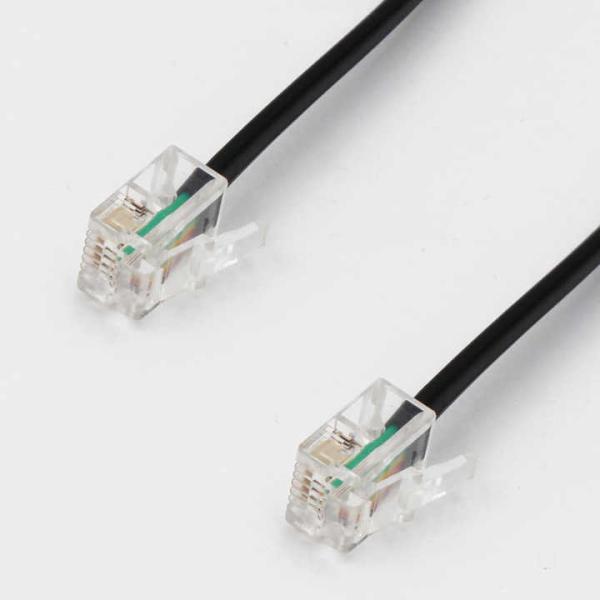 RJ11 Telephone Extension Cable - 10ft/20ft/30ft Extra Long Phone Cord for Landline Phones, Modems & Fax Machines