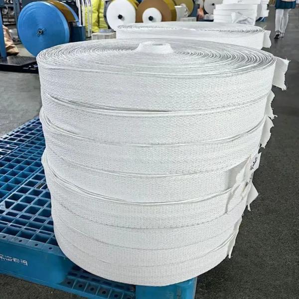 Résistant aux UV 120 mm PP Sling de levage tissé pour sacs en vrac FIBC pliables Largeur personnalisée 10 mm-120 mm