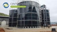 Réservoirs boulonnés en acier revêtu d'époxy pour les biocarburants : Stockage durable de carburants liquides
