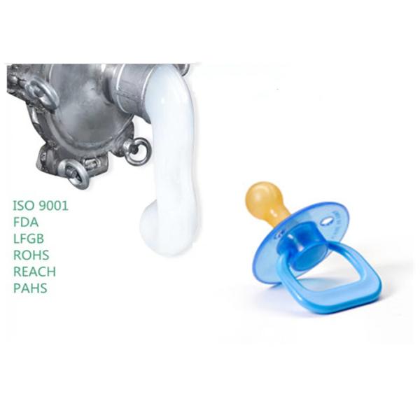 Hardness 15 Custom Liquid Silicone Rubber For Baby Bottle Pacifier