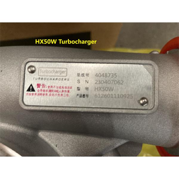 HX50W Turbo 4048735 230407062 612601110925 FOTON TRUCK Запасные части.