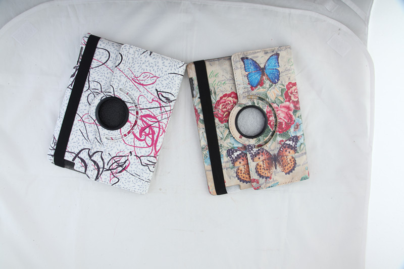 Rotating Leather Ipad Hard Shell Cover Against Scratches