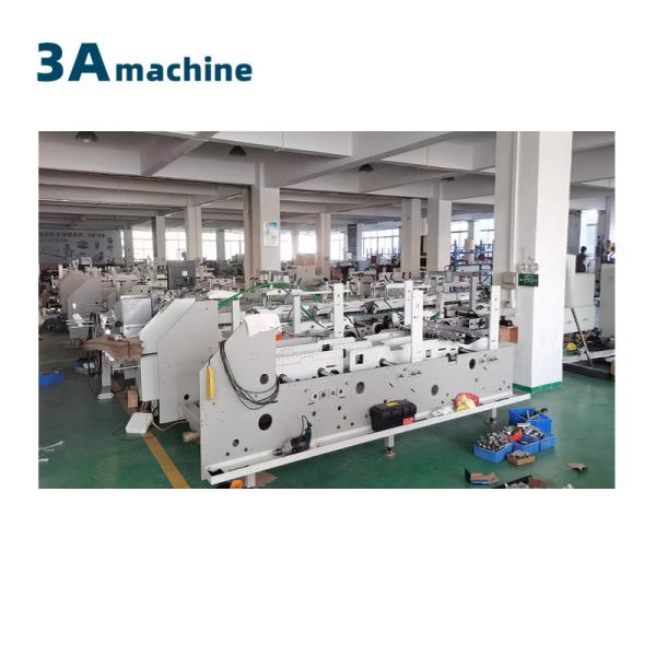 Versatile CQT-850 Automatic 4 6 Corner Folder Gluer for Paper Lunch Box Manufacturing