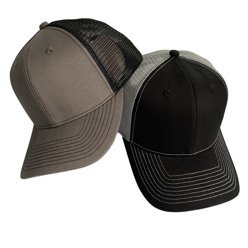 Custom Embroidery Trucker Hats 5 Panel Waterproof 58CM for Four Seasons