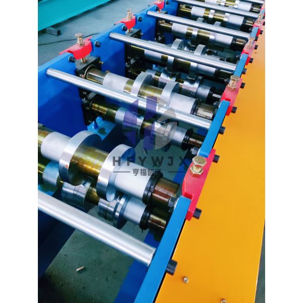 Automatic PLC Control Cable Tray Roll Forming Machine with Chain Wheel and Chain Drive and Punching Die with Shear