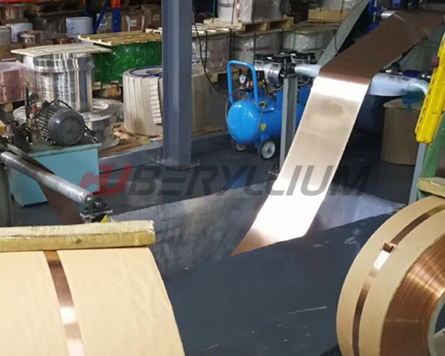 Прочность усталости выхода прокладок 0.1mmx200mmx1000mm бериллия меди C17410 высокая