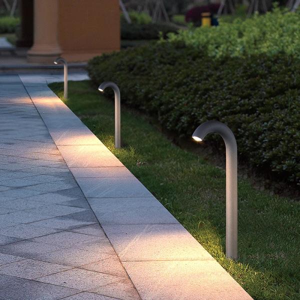 50000h Yard Lawn Pathway Lights Outdoor Walking Stick Shape