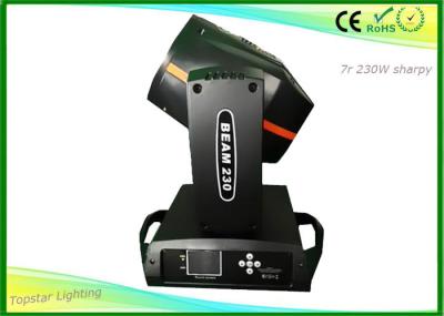 Road Show Sharpy Moving Head Light Projector OSRAM 230W Lamp Motorized Liear Focus