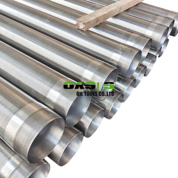 stainless steel  Long Service Life Wire Wrapped Screen for filter water