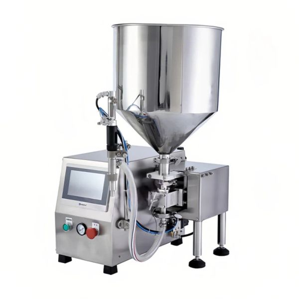 Semi Automatic Paste Filling Machine Gear Pump Filling And Sealing Equipment