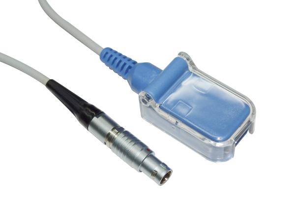 CSI 508 Metal 5 Pin  Spo2 Cable For CSI Patient Monitor Equipment