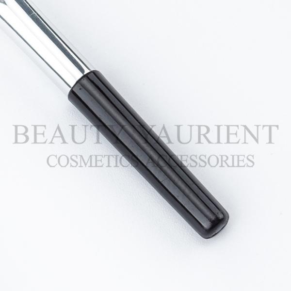 Soft Bristles Disposable Lip Makeup Brush Travel Lip Brush Black Plastic Handle 1.8g