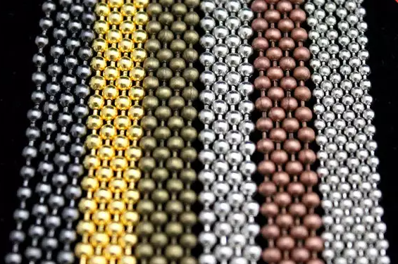 8mm Diameter Stainless Steel Ball Chain As Curtain Screen For Office Decoration