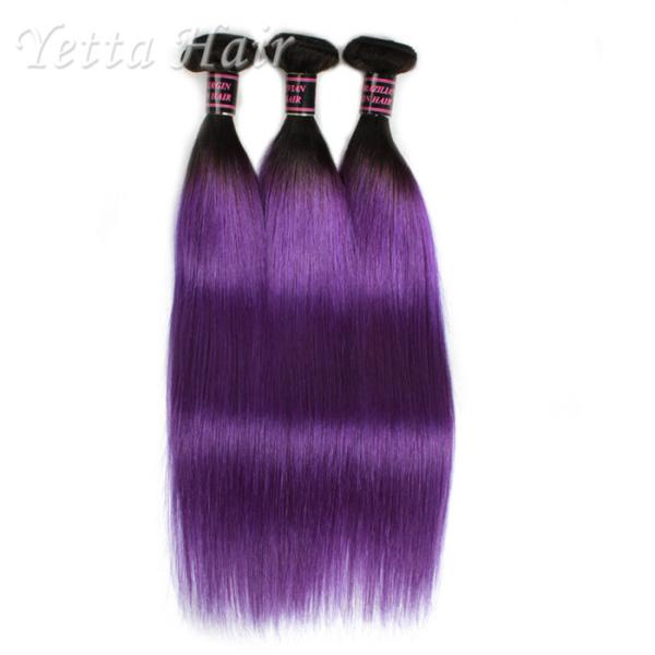 Peruvian Ombre Human Hair Bundles 100% Pure Virgin Hair Extensions