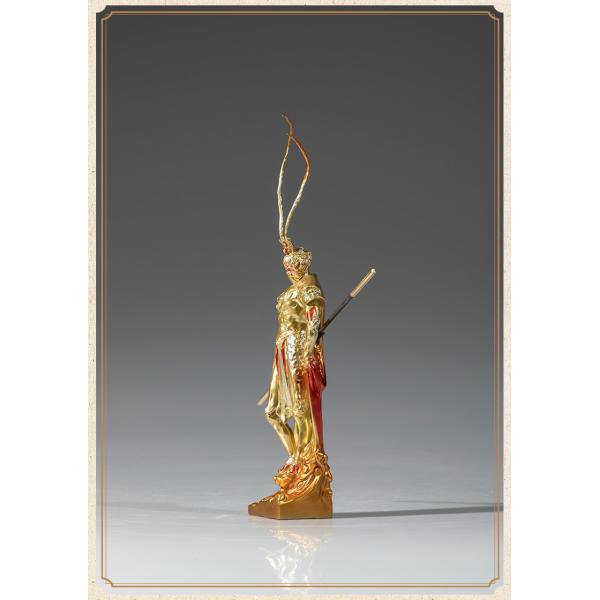 Anniversary Occasions Customized Color 3D Resin Figure Collectible Metal Monkey King