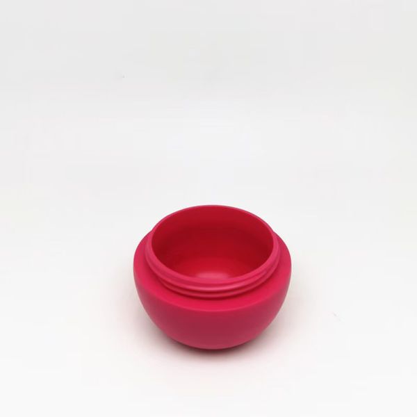 5g/25g/50g/80g Double Layers Round Ball-Shaped Plastic Cream Jar Skincare and Beauty Products
