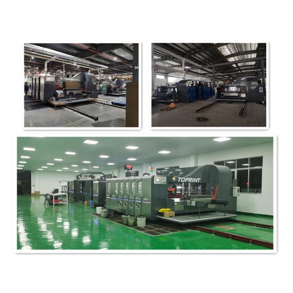 лист/минута печатной машины 300 flexo 380V 50HZ полностью компьютеризированный рифленый