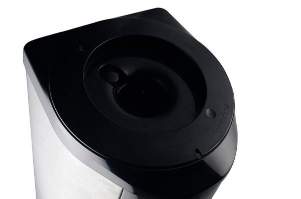 Commercial floor standing water dispenser with non-leaking system without cabinet