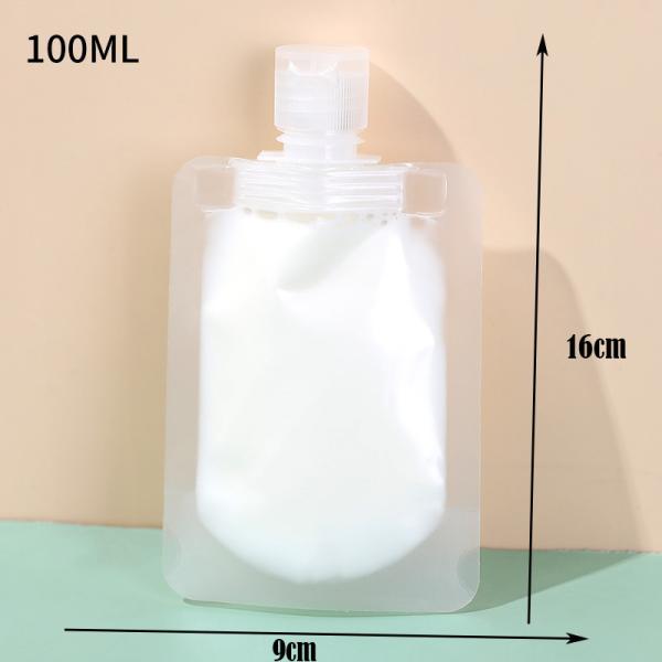 200ml 100ml Bulk Spout Pouch Multi Functional Stylish Flap Spout Bag Everyday Convenience