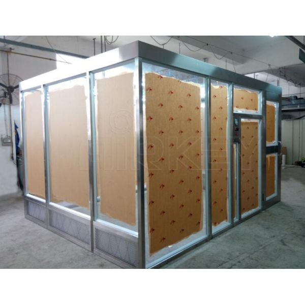 Windspeed 0.45m/s For Cleanroom Hardwall Cleanroom with Non-unidirectional Air Flow Design and Technology