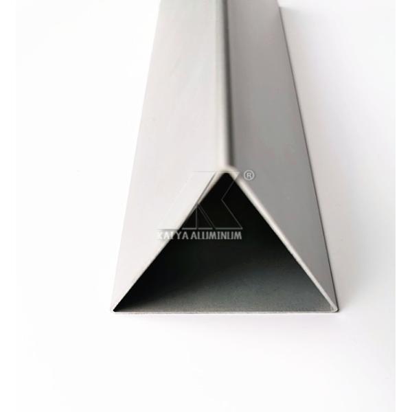 6000 Series Hollow Extruded Aluminium Tube Profiles Triangle Tube Extrusion