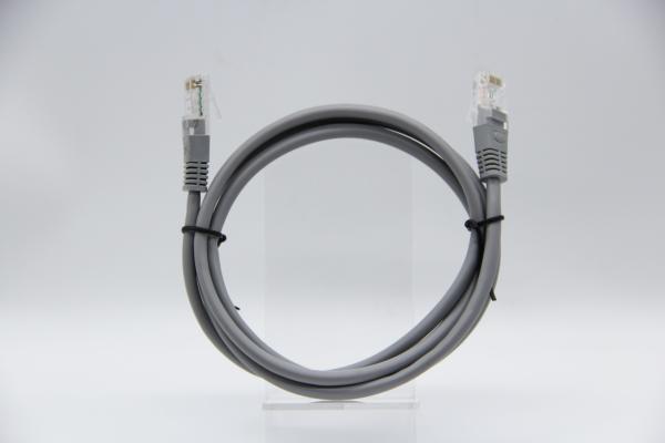 Yellow Cat5E Ethernet Patch Cable UTP 24AWG CCA High Speed Transmission Cable