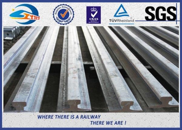 Light 8KG 18KG 24KG Q235B / 55Q Steel Crane Rail With Standard YB222-63