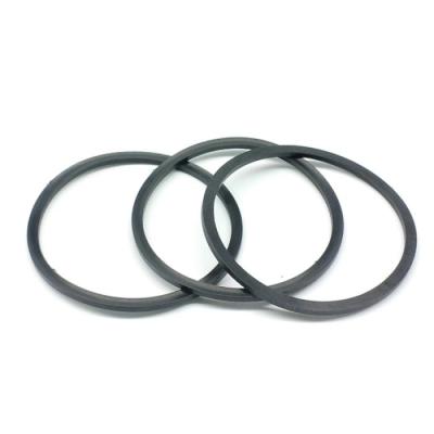 Black NBR Material Parbak Oring Backup Rings 8-216 AS568 Series 90 ShoreA