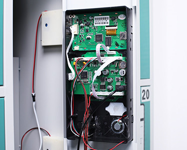 SS400 Smart Depth 2.5mm Self Service Parcel Locker Express Locker Cabinet