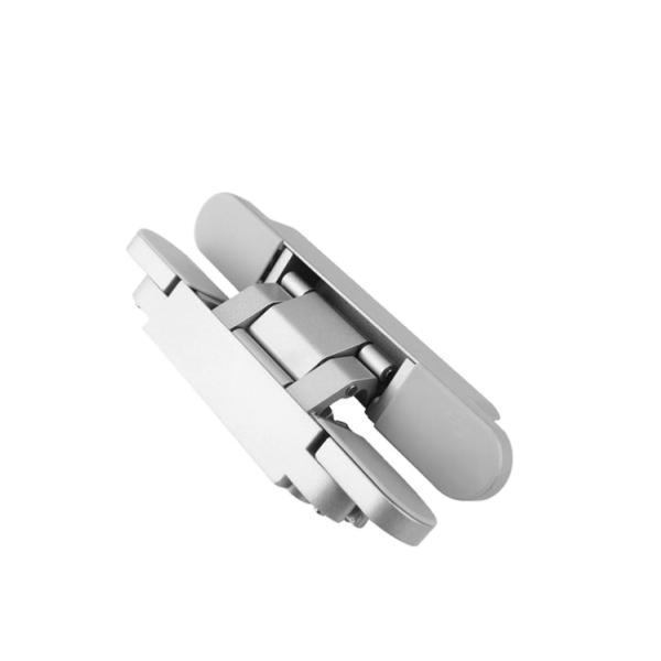 Сверхмощный невидимый покрытый порошок 3D шарнира двери алюминиевый материальный регулируемый