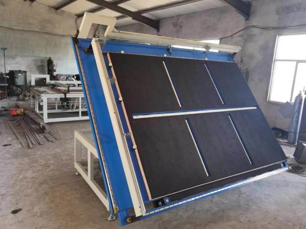 Inclined Manual Glass Cutting and Crushing Table with PLC Control System