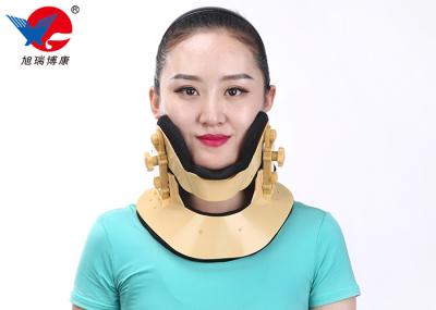 Yellow Cervical Collar Neck Brace , Medical Neck Collar For Cervical Spondylosis