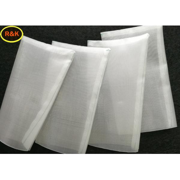 Empty Silk Unbleached Nylon Rosin Bags 90 Micron Aperture Food Grade