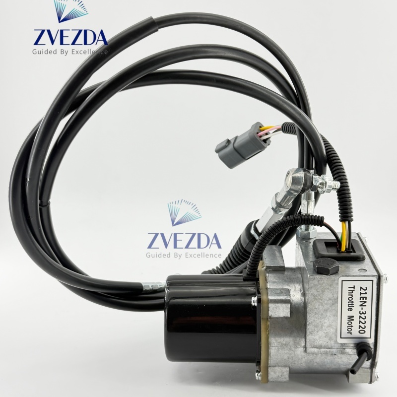 Automatic Excavator Throttle Motor 21EN-32220 Short Cable For 215-7 220-7 300-7